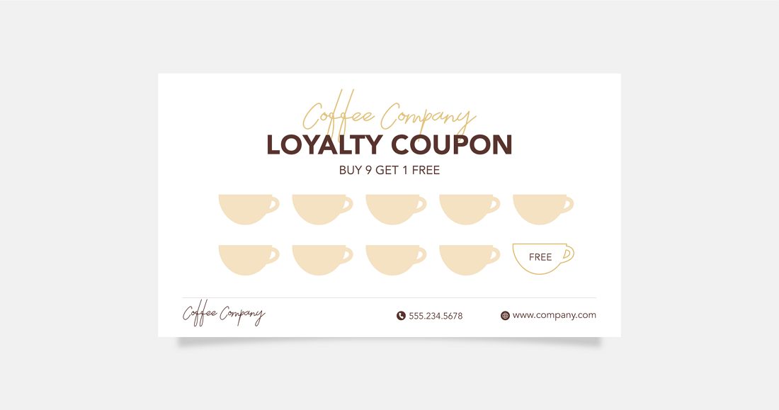 Cafe Business Card
